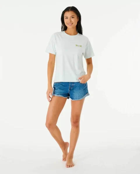 Rip Curl Hula Surfer Relaxed Tee Tees & Tanks Women - Image 4