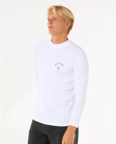 Rip Curl Island Vibe Upf Long Sleeve Rash Guard Mens Rash Guards - Image 2