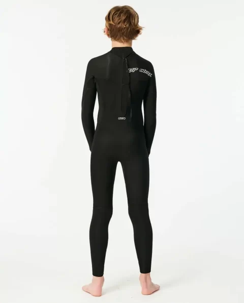 Rip Curl Junior Dawn Patrol Back Zip 4/3 Fullsuit Wetsuit Kids Steamers - Image 3