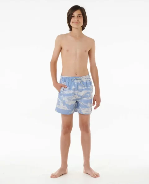 Rip Curl Kids Dreamers Volley 15" Boardshort Boardshorts - Image 4