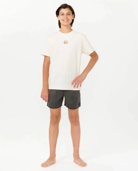 Rip Curl Kids Evolution Moon Wave Tee Tops & Tees - Image 4