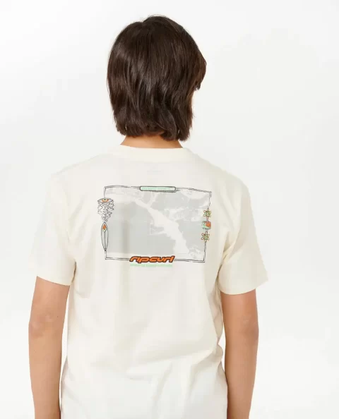 Rip Curl Kids Evolution Moon Wave Tee Tops & Tees - Image 5