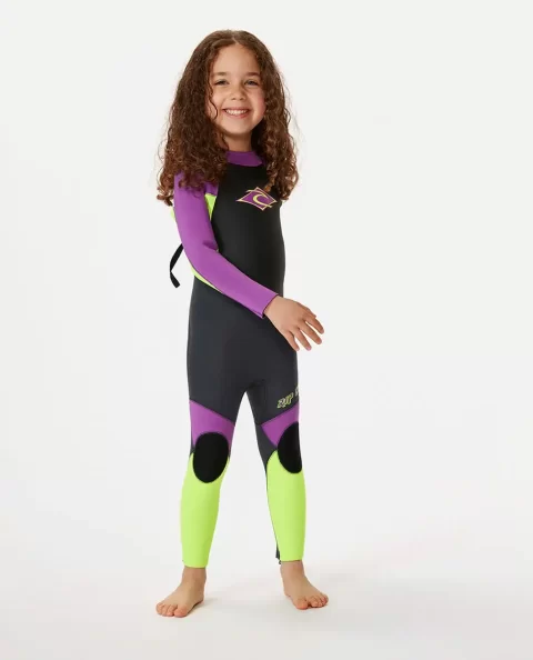 Rip Curl Kids Fullsuits Groms Omega 4/3 Back Zip Fullsuit Wetsuit