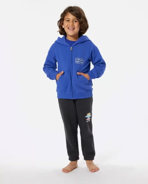 Rip Curl Kids Hoodies & Fleece Tube Town Zip Through Hood - Image 3