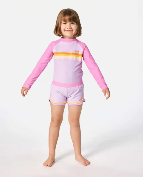 Rip Curl Kids Rash Guards & Vest Rainbow Tide Long Sleeve Rash Vest - Image 3