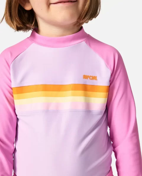 Rip Curl Kids Rash Guards & Vest Rainbow Tide Long Sleeve Rash Vest - Image 4