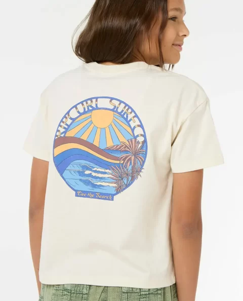 Rip Curl Kids Tops & Tees Sun & Sea Crop Tee - Image 5