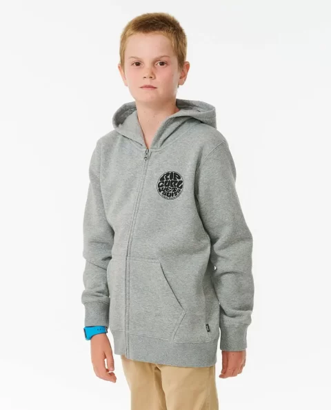 Rip Curl Kids Wetsuit Icon Zip Through Hood Hoodies & Fleece - Image 3