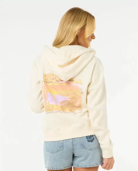 Rip Curl La Paloma Relaxed Zip Through Hoodies & Fleece Women