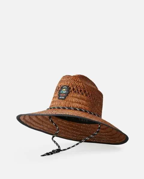 Rip Curl Logo Straw Hat Mens Hats & Beanies - Image 4