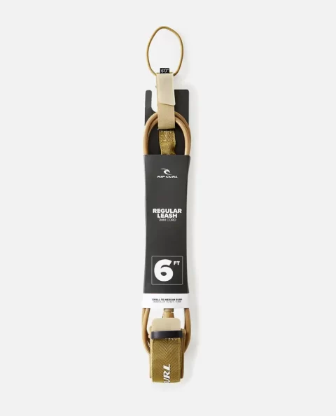 Rip Curl Mens 6'0 Surf Grip Leash Surf Hardware