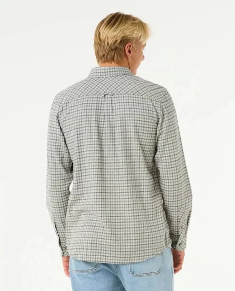 Rip Curl Mens Classic Surf Checked In Flannel Shirts & Flannels - Image 3