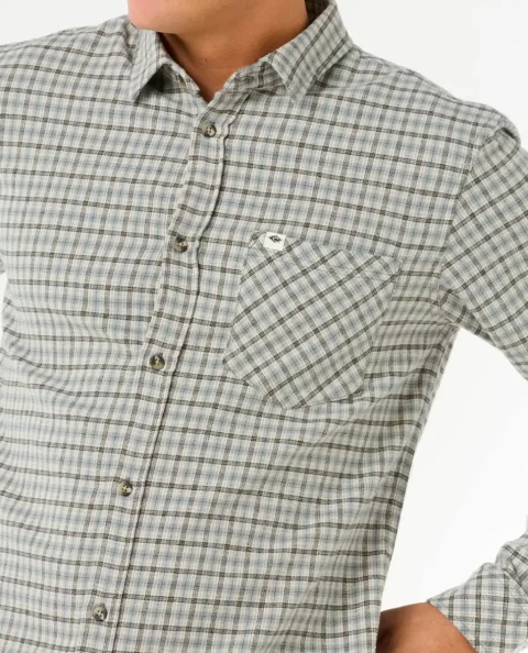 Rip Curl Mens Classic Surf Checked In Flannel Shirts & Flannels - Image 5