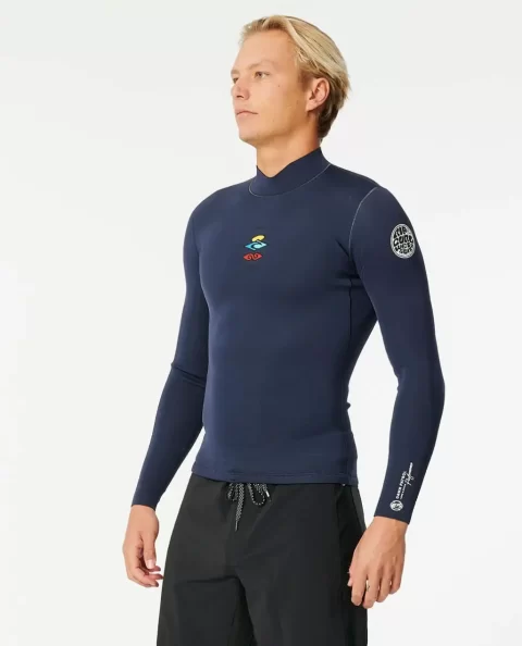Rip Curl Mens Dawn Patrol 1.5Mm Long Sleeve Wetsuit Jacket Jackets Vests & Bottoms - Image 2