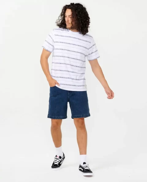 Rip Curl Mens Hoffman Stripe Tee Tees & Tanks - Image 4
