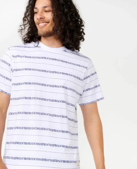 Rip Curl Mens Hoffman Stripe Tee Tees & Tanks