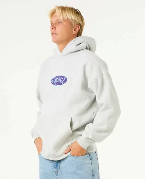 Rip Curl Mens Hoodies & Fleece Rip Script Hood - Image 2