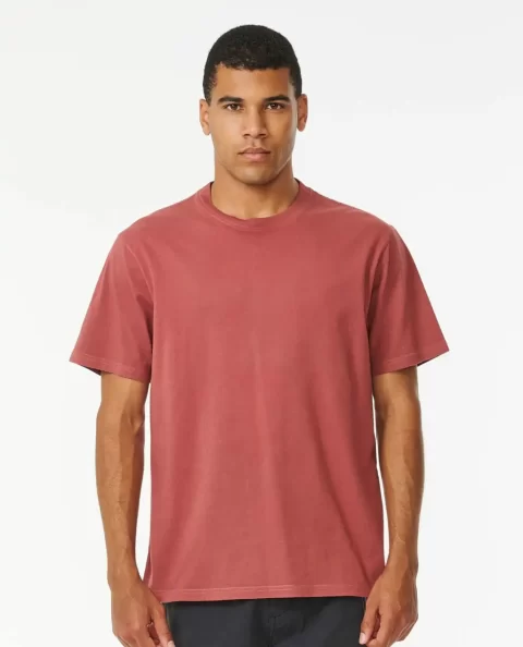 Rip Curl Mens Plain Wash Tee Tees & Tanks - Image 2