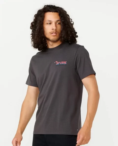 Rip Curl Mens Psych Santa Tee Tees & Tanks - Image 2