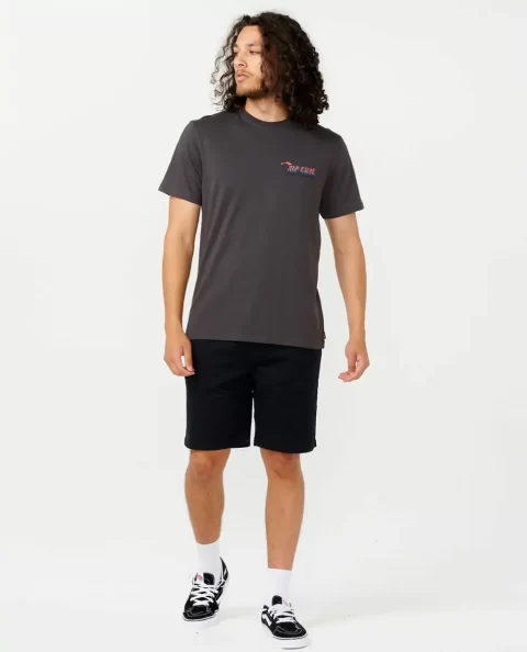 Rip Curl Mens Psych Santa Tee Tees & Tanks - Image 4