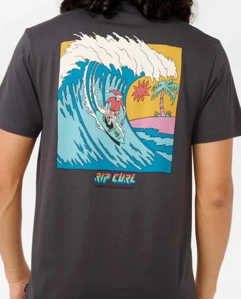 Rip Curl Mens Psych Santa Tee Tees & Tanks - Image 5