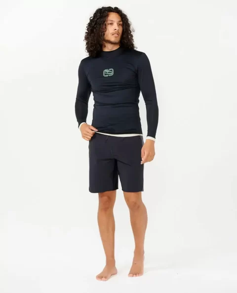 Rip Curl Mens Rash Guards Archive Upf Performance Long Sleeve Rash Guard - Image 4