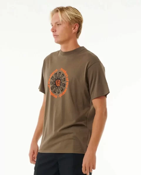 Rip Curl Mens Search Sun Tee Tees & Tanks - Image 2