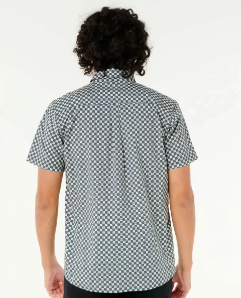 Rip Curl Mens Shirts & Flannels Fun Times Ditsy Short Sleeve Shirt - Image 3