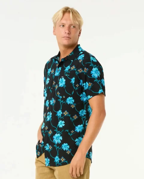 Rip Curl Mens Shirts & Flannels Surf Revival Short Sleeve Shirt - Image 2