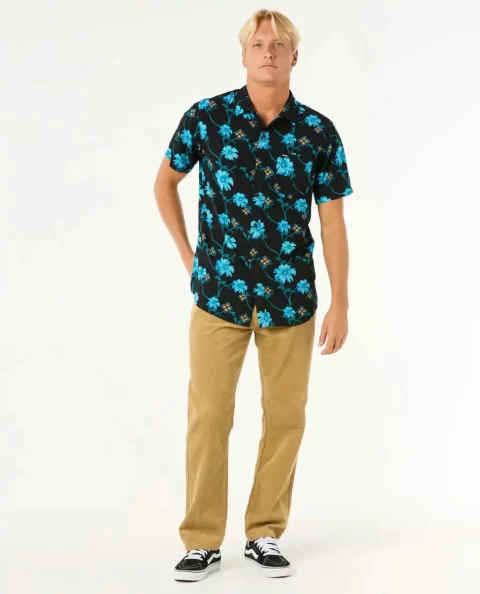 Rip Curl Mens Shirts & Flannels Surf Revival Short Sleeve Shirt - Image 4