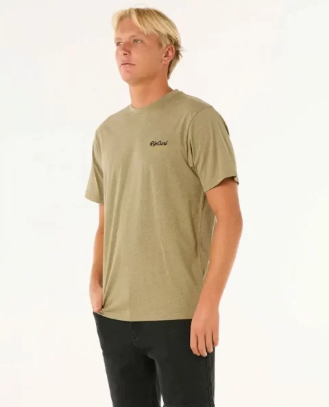 Rip Curl Mens Tees & Tanks Easy Embroid Tee - Image 2