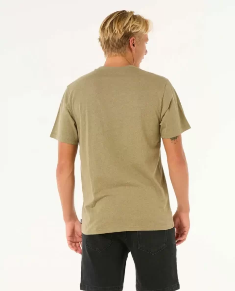 Rip Curl Mens Tees & Tanks Easy Embroid Tee - Image 3