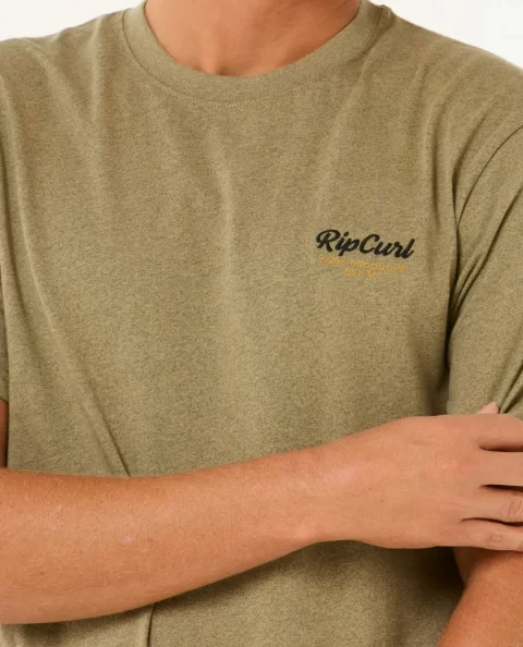 Rip Curl Mens Tees & Tanks Easy Embroid Tee - Image 5