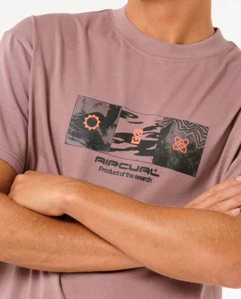 Rip Curl Mens Tees & Tanks Search Grid Tee - Image 5