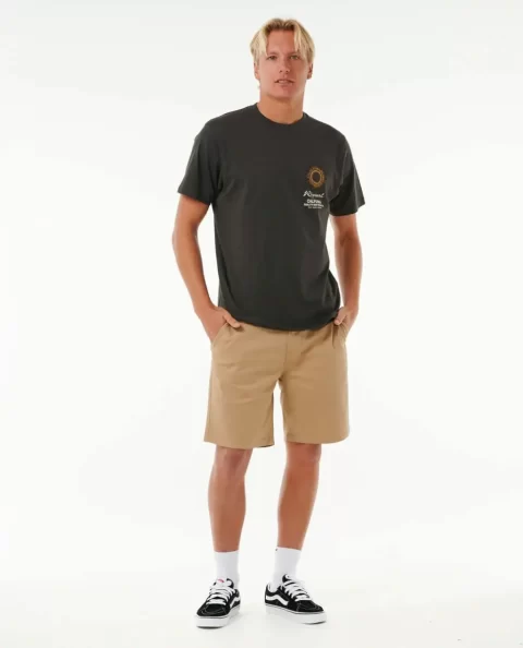 Rip Curl Mens Tees & Tanks Sunset Desto Tee - Image 4