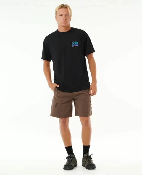 Rip Curl Mens Tees & Tanks Vaporcool Search Trek Tee - Image 3