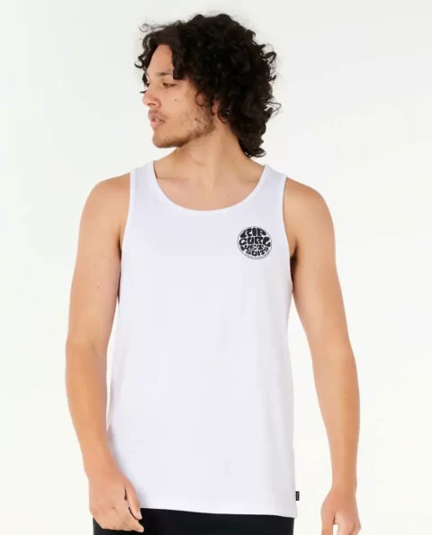 Rip Curl Mens Tees & Tanks Wetsuit Icon Tank Top - Image 3
