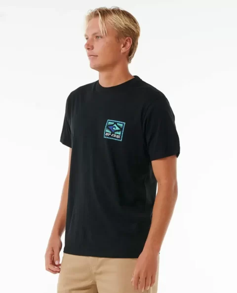 Rip Curl Mens Throwback Tee Tees & Tanks - Image 2