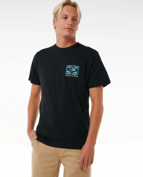 Rip Curl Mens Throwback Tee Tees & Tanks