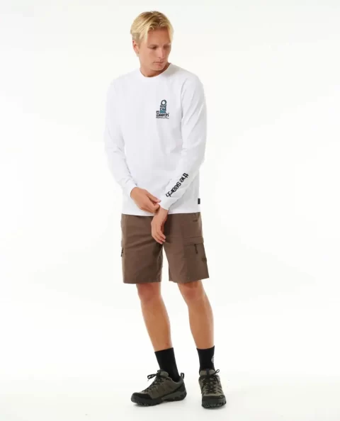 Rip Curl Mens Vaporcool Search Stack Long Sleeve Tee Tees & Tanks - Image 4