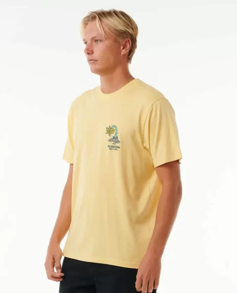 Rip Curl Mens Wish You Were Here Desto Tee Tees & Tanks - Image 2