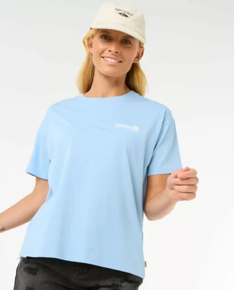 Rip Curl Ocean Tech Relaxed Tee Women Tees & Tanks