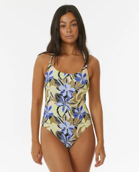 Rip Curl One Pieces Women Riptide Cheeky Coverage One Piece
