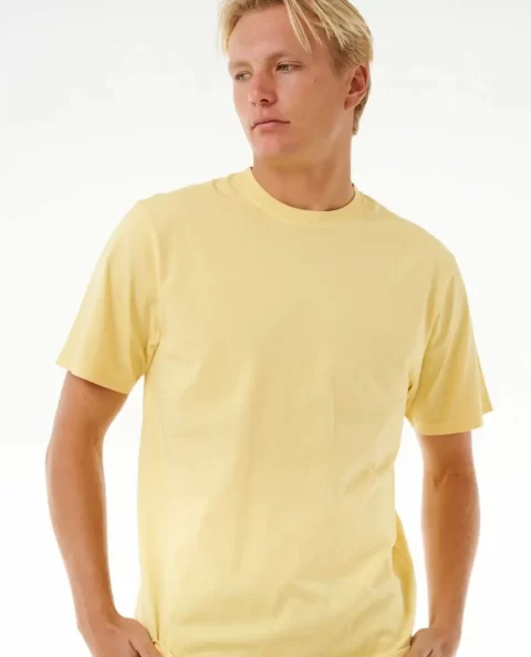 Rip Curl Plain Wash Tee Tees & Tanks Mens