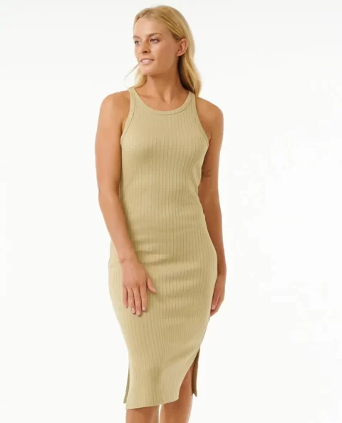 Rip Curl Premium Rib Racer Dress Women Dresses & Rompers