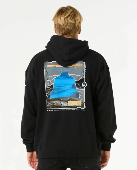 Rip Curl Pro 2025 Event Hood Mens Hoodies & Fleece - Image 4