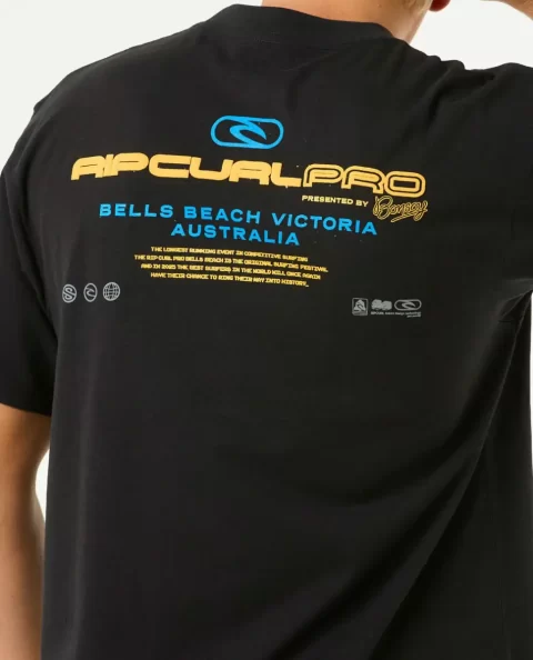 Rip Curl Pro 2025 Lock Up Event Tee Tees & Tanks Mens - Image 5