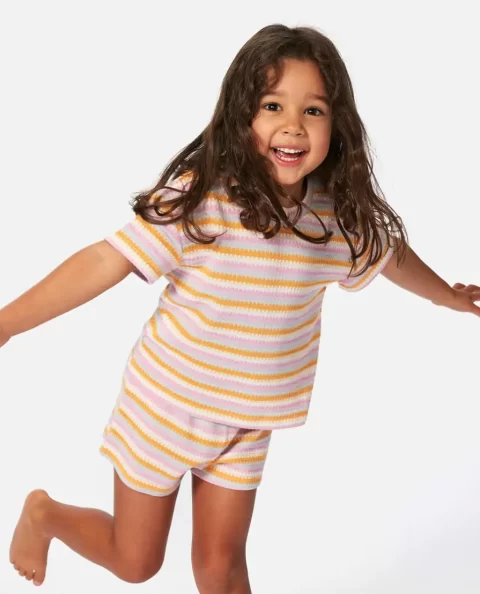 Rip Curl Rainbow Tropic Knit Tee Tops & Tees Kids