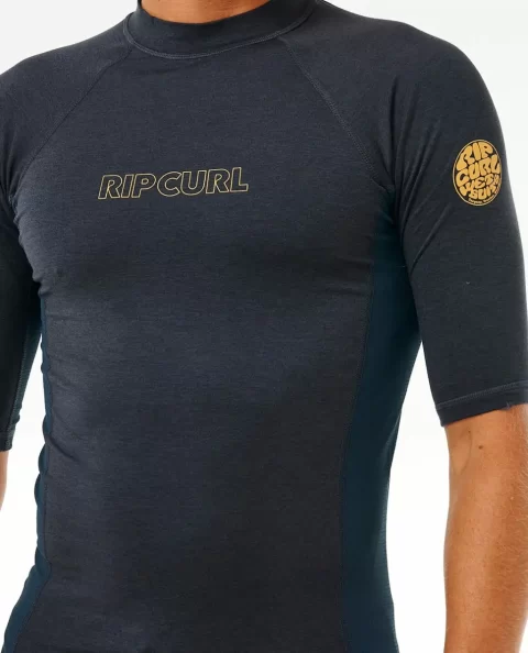 Rip Curl Rash Guards Mens Dawn Patrol Uv Short Sleeve Rash Guard - Image 5