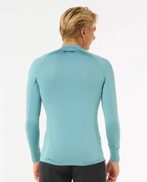 Rip Curl Rash Guards Mens Raw Energy Upf Perf Long Sleeve Rash Guard - Image 3